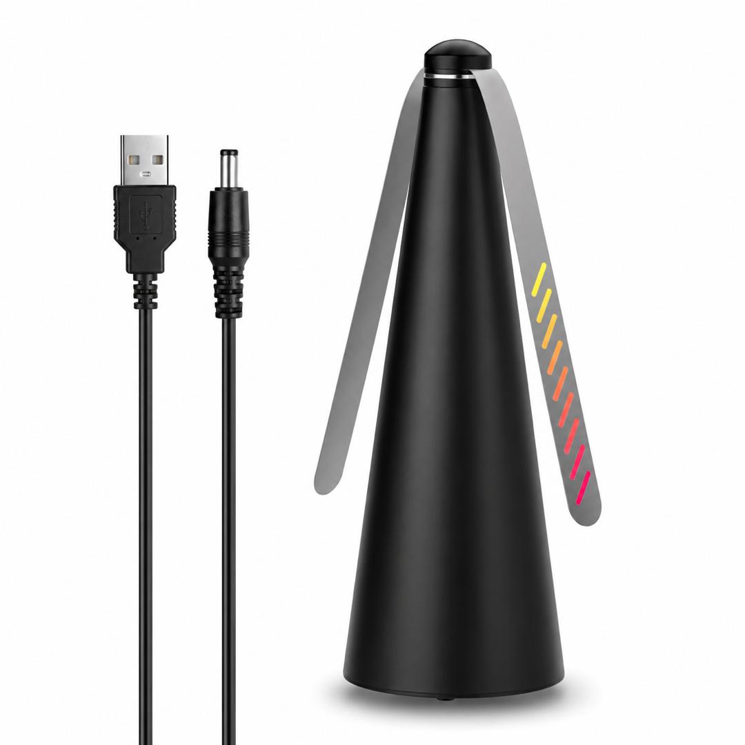 USB Fly Repellent Fan for Table | Portable Food Protector for Kitchen, BBQ, Picnic & Outdoor Dining