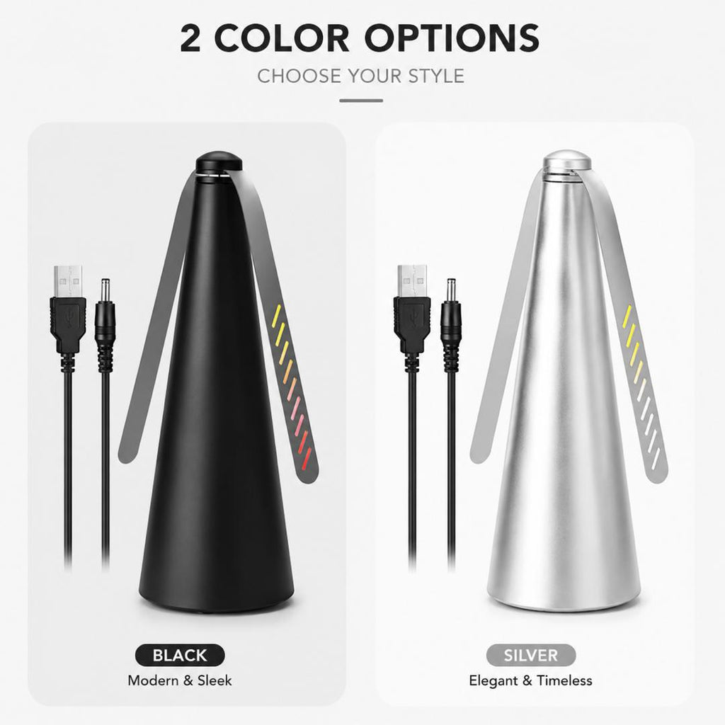 USB Fly Repellent Fan for Table | Portable Food Protector for Kitchen, BBQ, Picnic & Outdoor Dining