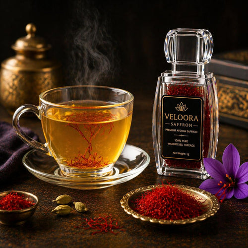 VELOORA Premium Afghan Saffron – 100% Pure Handpicked Threads (1g)